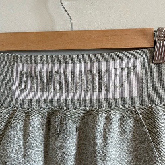 Gymshark Flex High Waisted Leggings - Washed Khaki Marl/Blush Nude Size XS - Picture 8 of 8